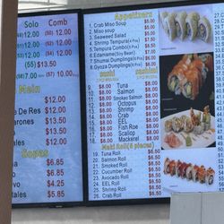 River China - Menu