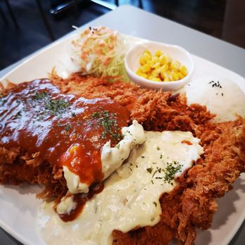 Brown Donkatsu - combo katsu - Korean Near Me - Toronto, Ontario