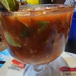This is the shrimp cocktail.