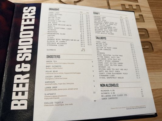 Menu photo 3 Real Sports Toronto, ON Menu photo 3 Real Sports Toronto, ON