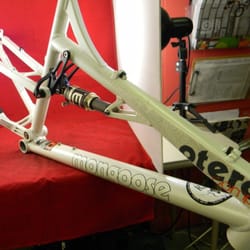 Tri-County Bicycles - Picture Taken from Ebay - Obviously the inside of the shop. Shop Owner PARTED OUT MY BIKE ON EBAY!!!!