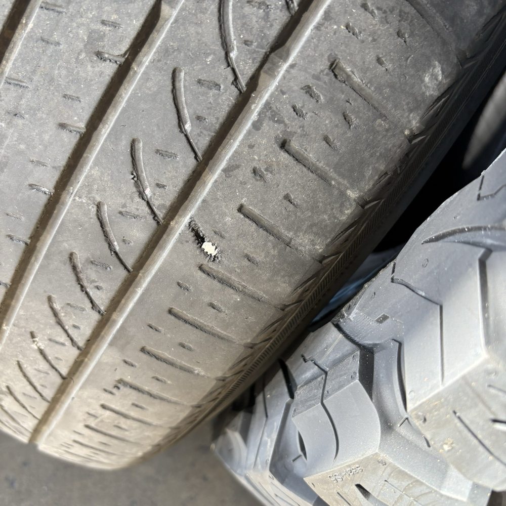 Vacaville Tire Center - Nail in old tire 5/20/25 - Tires Near Me - Vacaville, California