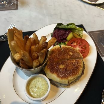 Spruce - english muffin burger - American Near Me - San Francisco, California