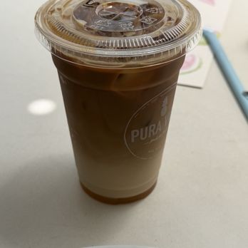Pura Vida Miami - ICED LATTE - Breakfast & Brunch Near Me - Costa Mesa, California