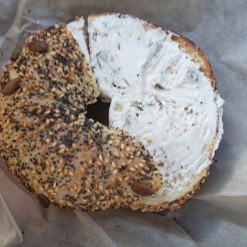 Bread Lounge - The bagel is phenomenal...toasted with house cream cheese with dill and capers - Bakeries Near Me - Los Angeles, California