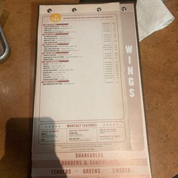 New Menu...not a fan! New Menu...not a fan!