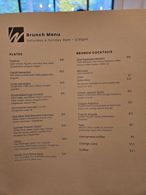 Menu photo 5 Woo Bar & Kitchen Seattle, WA