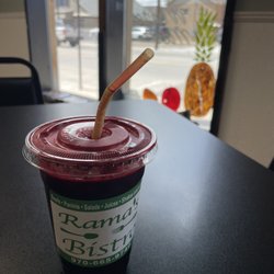 Rama’s Bistro - Beet, carrot, orange juice