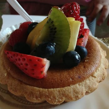 Cocola Bakery - Don't mind my daughter quick to dig into their fruit tart. - Bakeries Near Me - San Jose, California