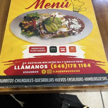 El Buen Provecho - Breakfast & Brunch Near Me - Ensenada, BCN