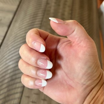 Sky Nail Spa - Pink and White Full Set - Nail Salons Near Me - Redding, California Sky Nail Spa - Pink and White Full Set - Nail Salons Near Me - Redding, California