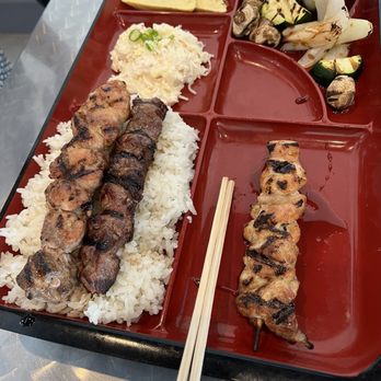 Musashi’s - We opted to get an extra skewer instead of the sashimi because my friend doesn't eat fish. So fresh, so delicious.! - Sushi Bars Near Me - Corona, California Musashi’s - We opted to get an extra skewer instead of the sashimi because my friend doesn't eat fish. So fresh, so delicious.! - Sushi Bars Near Me - Corona, California