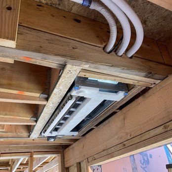 Reyes Heating and Air - Entryway ceiling cassette. - Heating & Air Conditioning/HVAC Near Me - Novato, California