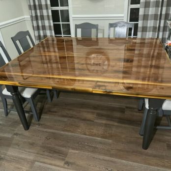 Christine's Pristine Painting - Epoxy table - Painters Near Me Christine's Pristine Painting - Epoxy table - Painters Near Me