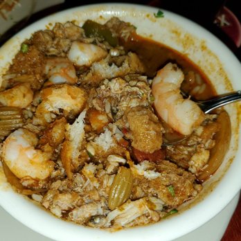 Pappadeaux Seafood Kitchen - Seafood Gumbo. Mildly spicy but yum - Seafood Near Me - Beaumont, Texas Pappadeaux Seafood Kitchen - Seafood Gumbo. Mildly spicy but yum - Seafood Near Me - Beaumont, Texas