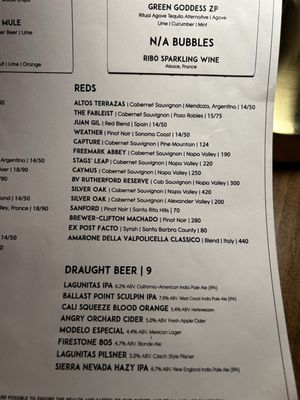 Menu photo 2 Wild Rose Eatery and Bar Campbell, CA Menu photo 2 Wild Rose Eatery and Bar Campbell, CA