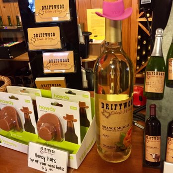 Driftwood Estate Winery - Cute howdy hats for your wine bottle! - Wineries Near Me - Driftwood, Texas