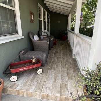 Mike Reed Tile - Completed porch - Tiling Near Me - Tarzana, California Mike Reed Tile - Completed porch - Tiling Near Me - Tarzana, California