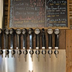 Tumbleroot Brewery and Distillery - 9 beers on tap.