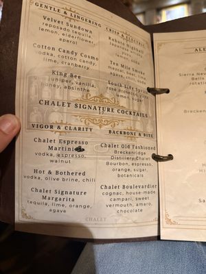 Menu photo 2 Chalet Breckenridge, CO