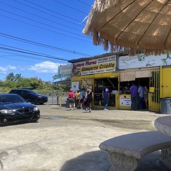 La Frutera Flores - View from seating area - Juice Bars & Smoothies Near Me - Luquillo, Puerto Rico La Frutera Flores - View from seating area - Juice Bars & Smoothies Near Me - Luquillo, Puerto Rico