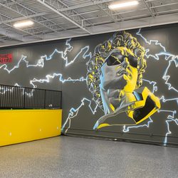 Adrenaline Rush - One of our beautiful murals done all by hand.