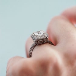 Robinson Jewelers - Engagement ring by Kim International.