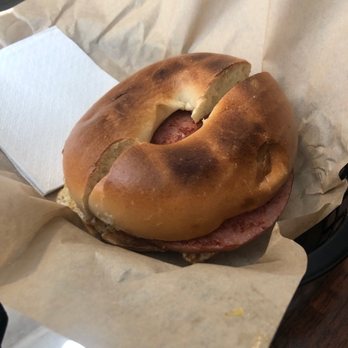Driftaway Cafe - Taylor Ham, egg &cheese bagel. - Coffee & Tea Near Me - Lindenwold, New Jersey