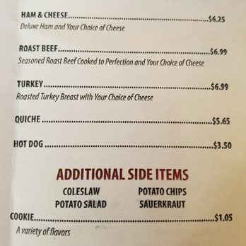 Sid's. Coffee Shop & Deli - Menu - Coffee & Tea Near Me - Ocala, Florida