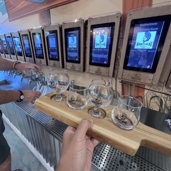 Whalehead Brewery - Tap your wrist band and pour yourself - Brewpubs Near Me - Corolla, North Carolina