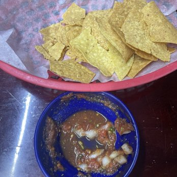 El Charro Restaurant - mostly empty chips and salsa - Mexican Near Me - Johnson City, Texas El Charro Restaurant - mostly empty chips and salsa - Mexican Near Me - Johnson City, Texas