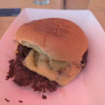 Bad Jimmy's - Double burger with burnt edges. - Burgers Near Me - Phoenix, Arizona Bad Jimmy's - Double burger with burnt edges. - Burgers Near Me - Phoenix, Arizona