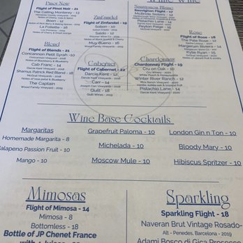 Polo’s Corner - Menu of drinkies we had michelada favorite for savory, hibiscus  spritzer yummy, Grapefruit paloma fresh and Guava mimosa! yay - New American Near Me - Livermore, California