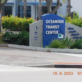 Oceanside Transit Center - The sign at the front is one that is small in size with a larger sign it can be more directional and show bus directional. - Trains Near Me - Oceanside, California Oceanside Transit Center - The sign at the front is one that is small in size with a larger sign it can be more directional and show bus directional. - Trains Near Me - Oceanside, California