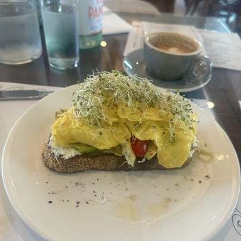 Psomi - AVOCADO PSOMI, their version of avocado toast , added egg to it . - Bakeries Near Me - Tampa, Florida Psomi - AVOCADO PSOMI, their version of avocado toast , added egg to it . - Bakeries Near Me - Tampa, Florida
