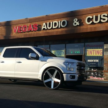 Vegas Audio & Customs - Deals here with braddah Keoki...  first day getting into Vegas & ordered these 28's slapped them on soon as our truck arrived in from LA... - Tires Near Me - Las Vegas, Nevada