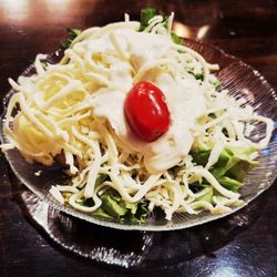 Barbarino's - This was the side salad and all that cheese made it even tastier
