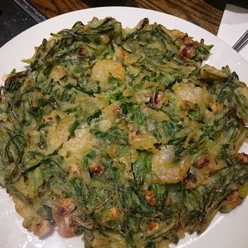 Kobi Korean BBQ - Seafood pancake - Barbeque Near Me - Vaughan, Ontario Kobi Korean BBQ - Seafood pancake - Barbeque Near Me - Vaughan, Ontario