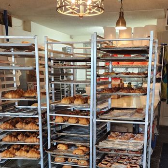 Saboteur Bakery - Speed racks of amazing baked goods (5/5/24) - Bakeries Near Me - Bremerton, Washington