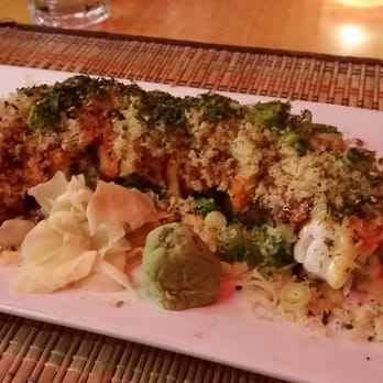 Kim's Sushi - Elizabeth Roll, spicy tuna with seared shrimp! ^_^ delicious~~ - Sushi Bars Near Me - West Orange, New Jersey Kim's Sushi - Elizabeth Roll, spicy tuna with seared shrimp! ^_^ delicious~~ - Sushi Bars Near Me - West Orange, New Jersey