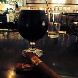 Jake's Cigars - ZipLine Porter + cigar.