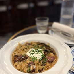 Beef Stroganoff