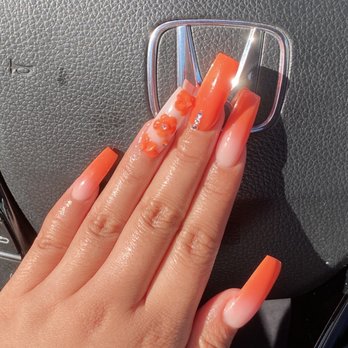 Deja Vu Nail Spa - orange for halloween - Nail Salons Near Me - Sebastopol, California Deja Vu Nail Spa - orange for halloween - Nail Salons Near Me - Sebastopol, California