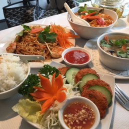 Gorgeous presentation and even better flavours!! And the coconut rice is to die for! Gorgeous presentation and even better flavours!! And the coconut rice is to die for!