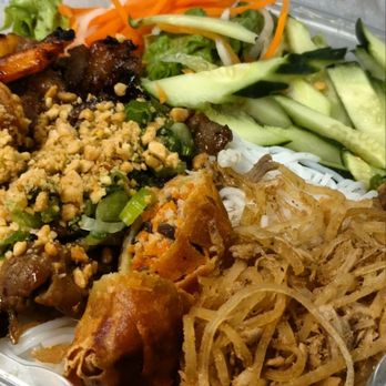 Pho 20 - Bun Dac Biet house special rice vermicelli! Large portion and delicious. - Vietnamese Near Me - Philadelphia, Pennsylvania