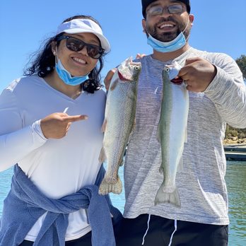 Dave Horst Fishing Guide Service - 2 of our 6 take home trout :) - Boat Charters Near Me - Castaic, California