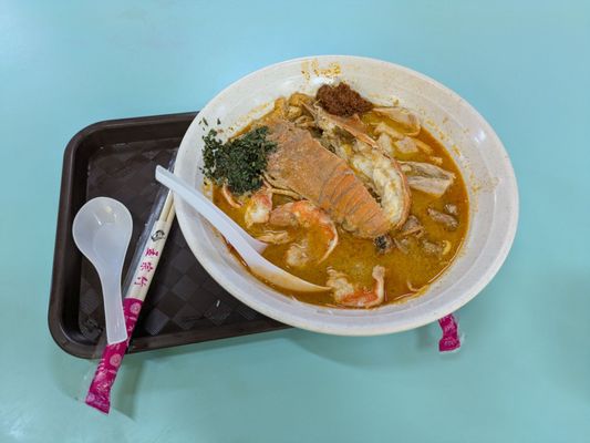 Famous Sungei Road Trishaw Laksa by null