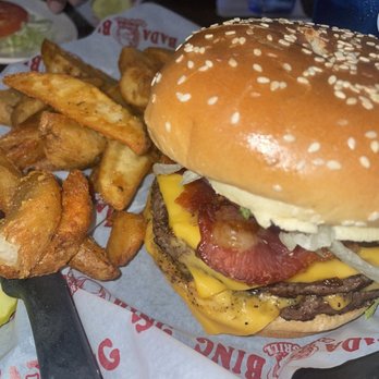 Bada Bing - Bada Bacon Burger - Sports Bars Near Me - Buffalo, New York