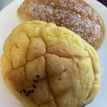 Tasters Bakery - Pineapple red bean bun and coconut butter bun - Bakeries Near Me - Surrey, British Columbia