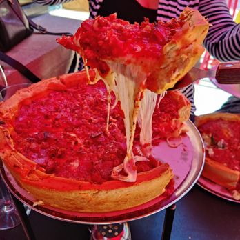 Giordano's - That cheese pull. - Pizza Near Me - Chicago, Illinois Giordano's - That cheese pull. - Pizza Near Me - Chicago, Illinois